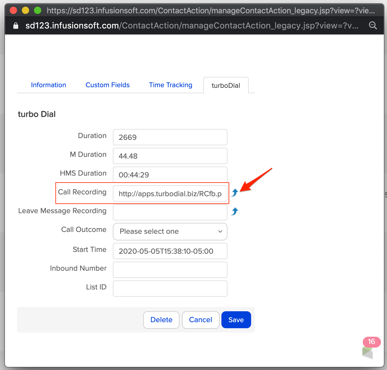 sound setting to record callnote sound setting to record callnote